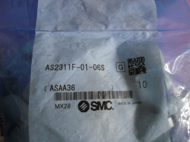 1Bag/10pcs SMC AS2311F-01-06S Valve Free Shipping