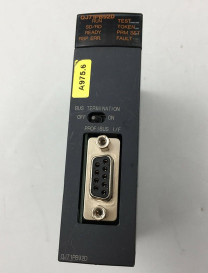 Mitsubishi QJ71PB92D Used - Good Condition - MITSUBISHI