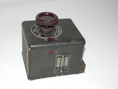 Used WW2 Bottle 27344 Switch Converter Starter Unit for Luftwaffe Aircraft - USED WWII TOOLS