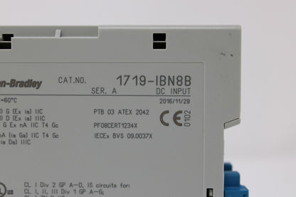 used Allen Bradley 1719-IBN8B DC Input Module - ALLEN BRADLEY