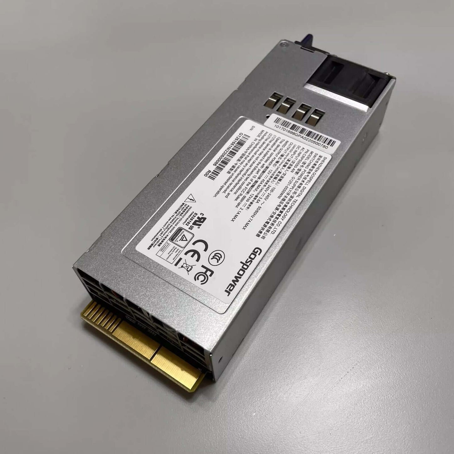Gospower G1251-0550WNI Output 12V 45A 550W Server Power Supply