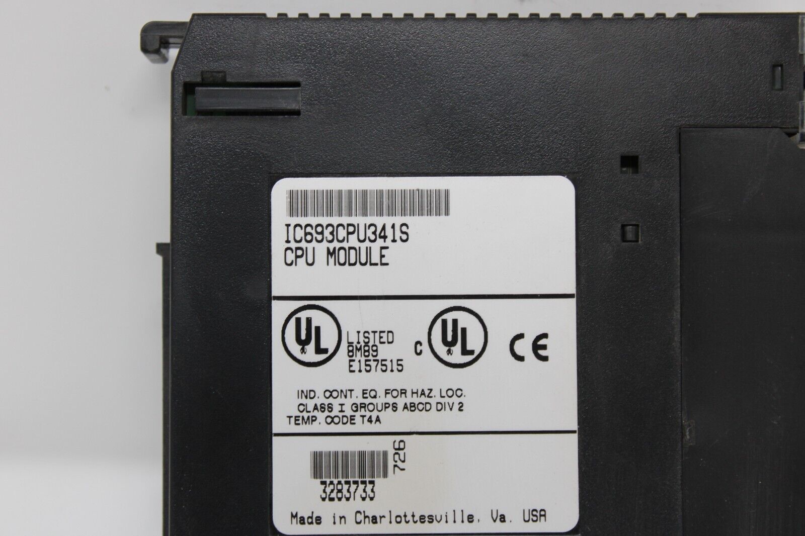 used GE Fanuc IC693CPU341S CPU Module - GE