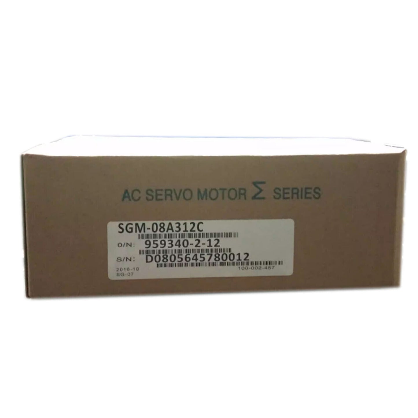 YASKAWA SGM-08A312C AC Servo Motor - YASKAWA