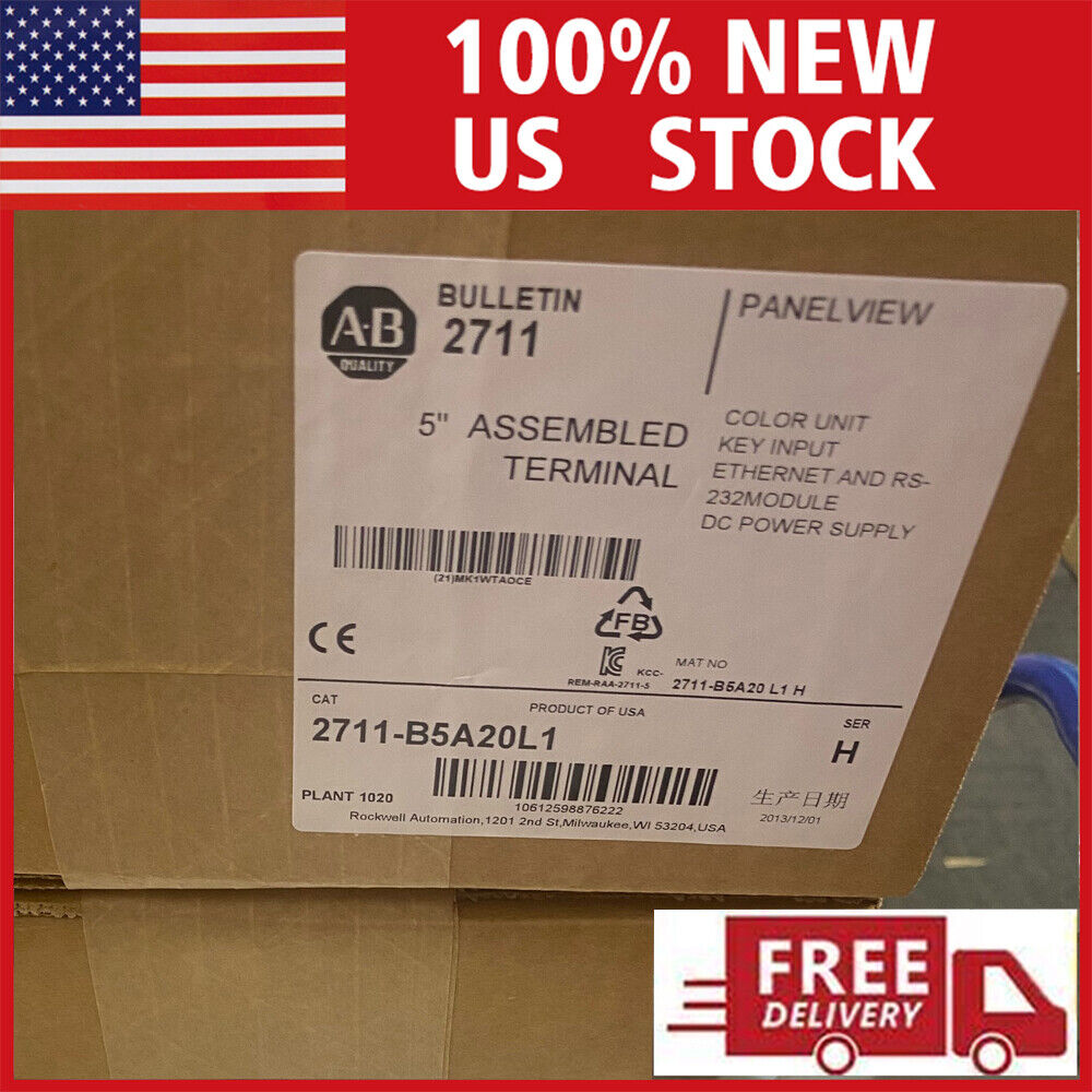 Allen Bradley PanelView 550 Operator Interface Panel (2711-B5A20L1) - SHIP - ALLEN BRADLEY