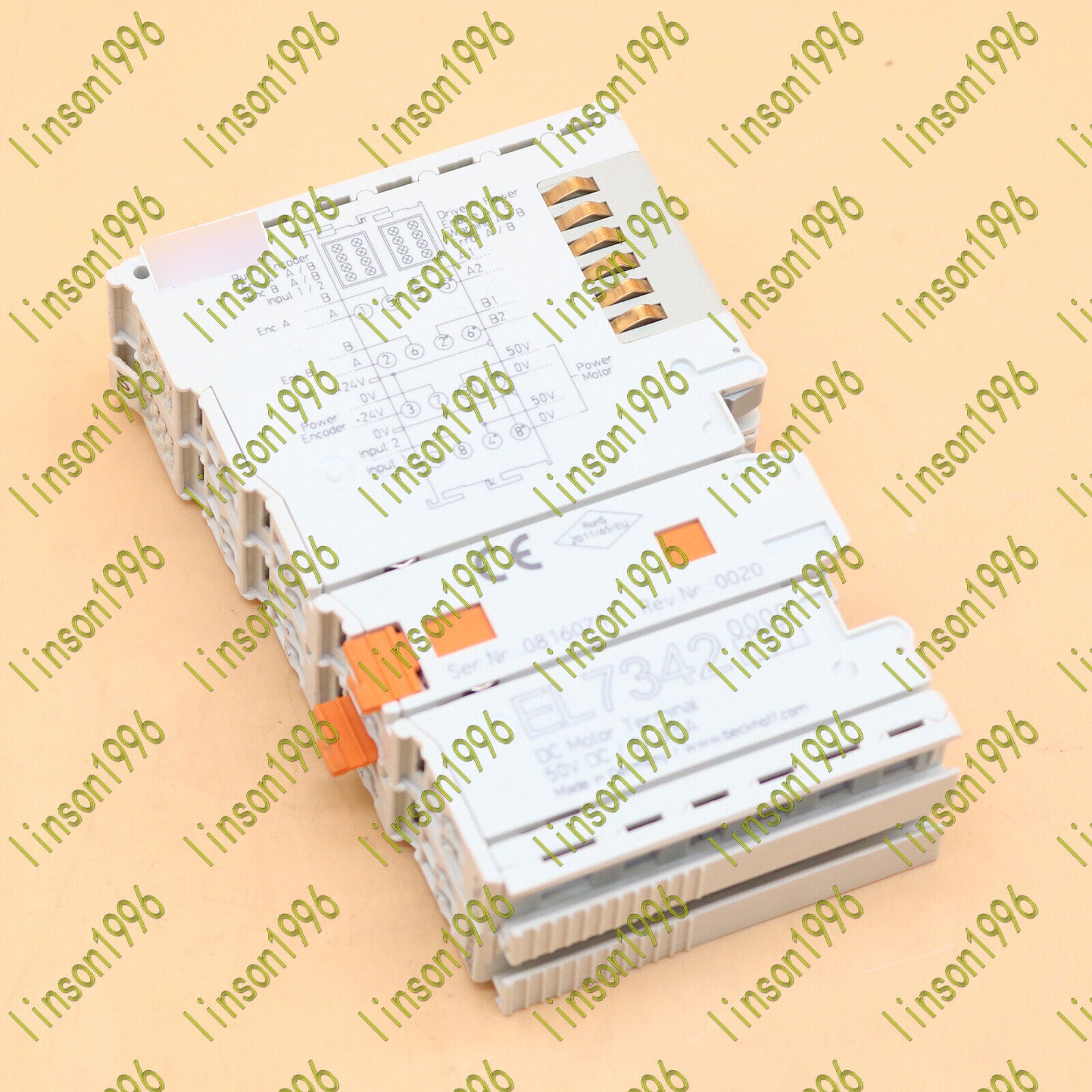 Used Beckhoff EL7342 PLC Module Tested OK - BECKHOFF
