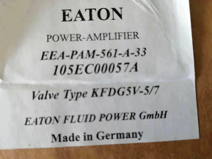 EATON VICKERS EEA-PAM-561-A-32 Power Amplifier - EATON VIKICKERS