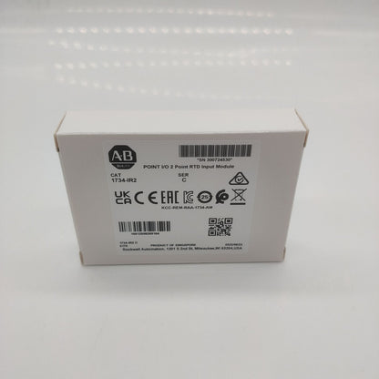 New Factory Sealed AB 1734IR2 SER C POINT 2 Point RTD Input Module - FACTORY SEALED
