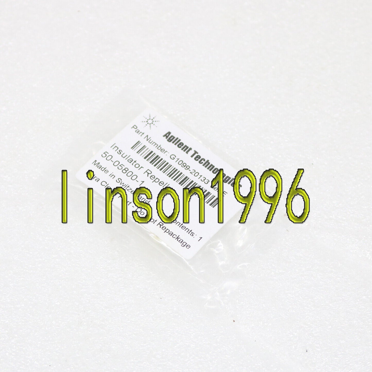 Agilent G1099-20133 Ion Source Repeller Insulator, High-Quality Insulation Component for Precision Instrumentation - AGILENT