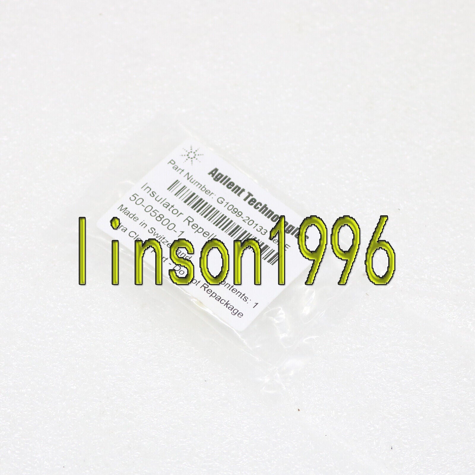 Agilent G1099-20133 Ion Source Repeller Insulator, High-Quality Insulation Component for Precision Instrumentation - AGILENT