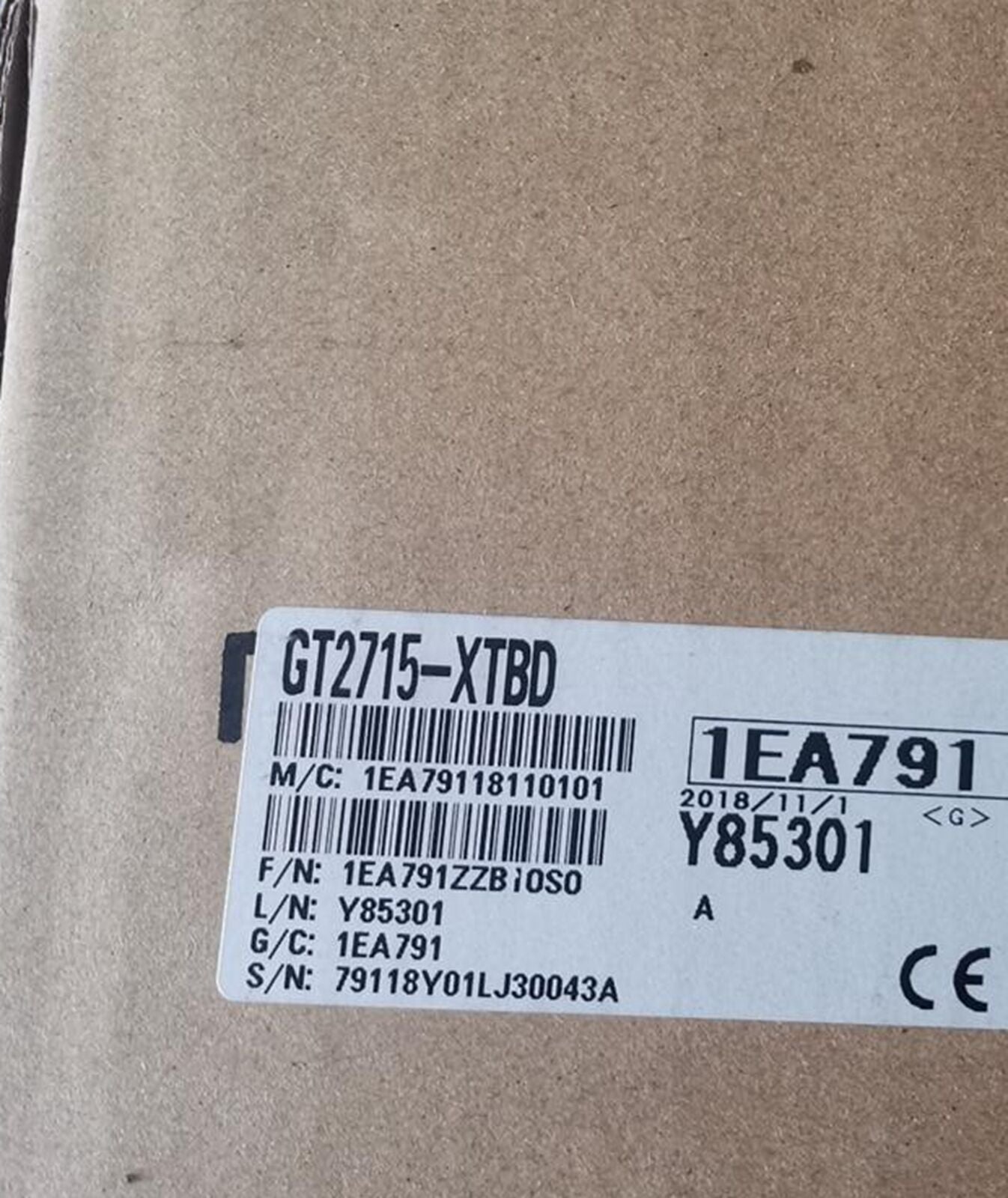 MITSUBISHI GT2715-XTBD Graphic Operation Terminal Touch Panel - MITSUBISHI