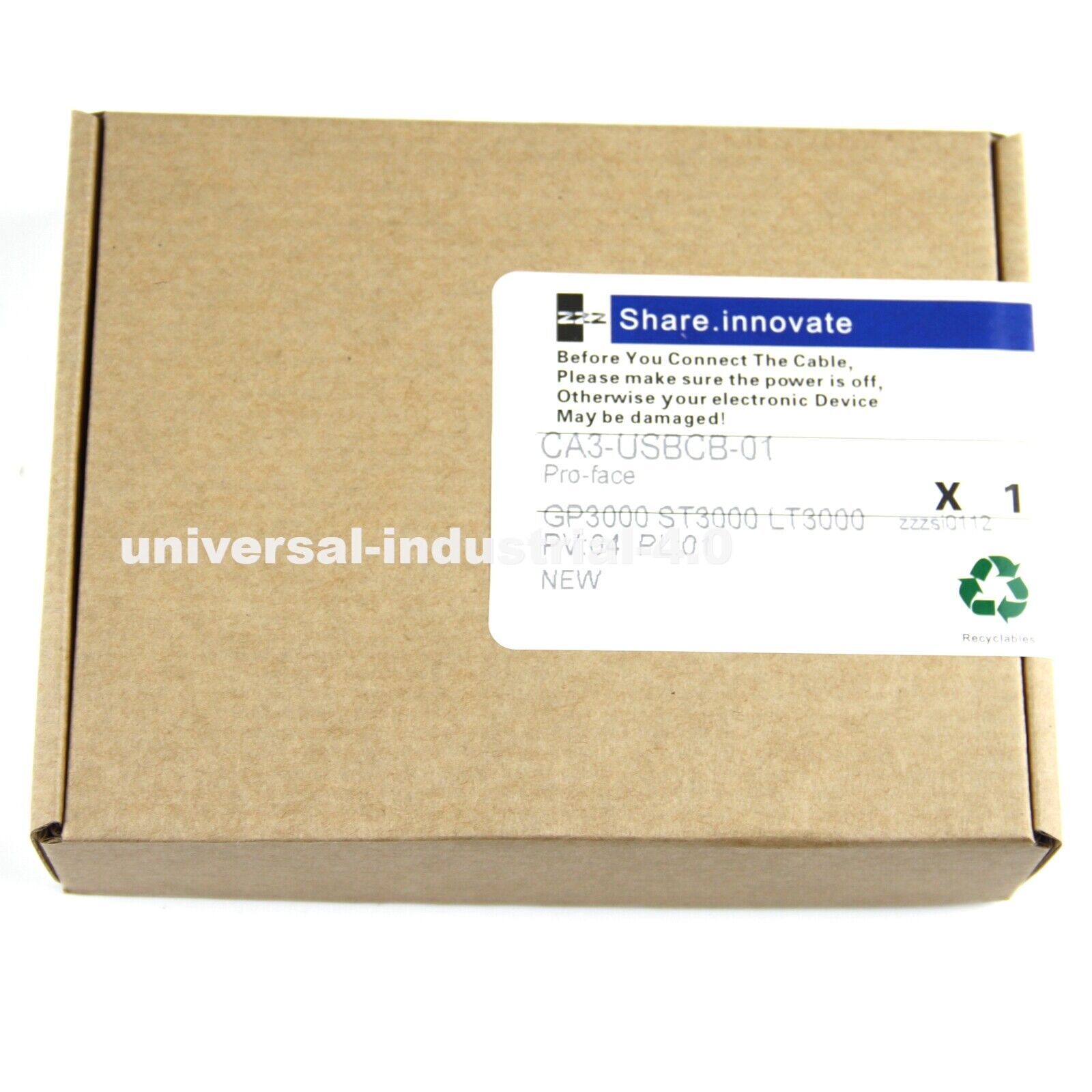 NEW CA3-USBCB-01 Programming Cable USB2.0 Adapter for Pro-face GP3000/400 - BRAND NAME