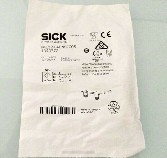 ONE SICK IME12-04BNSZCOS Proximity Switch Sensor Fast - [VENDOR NAME]