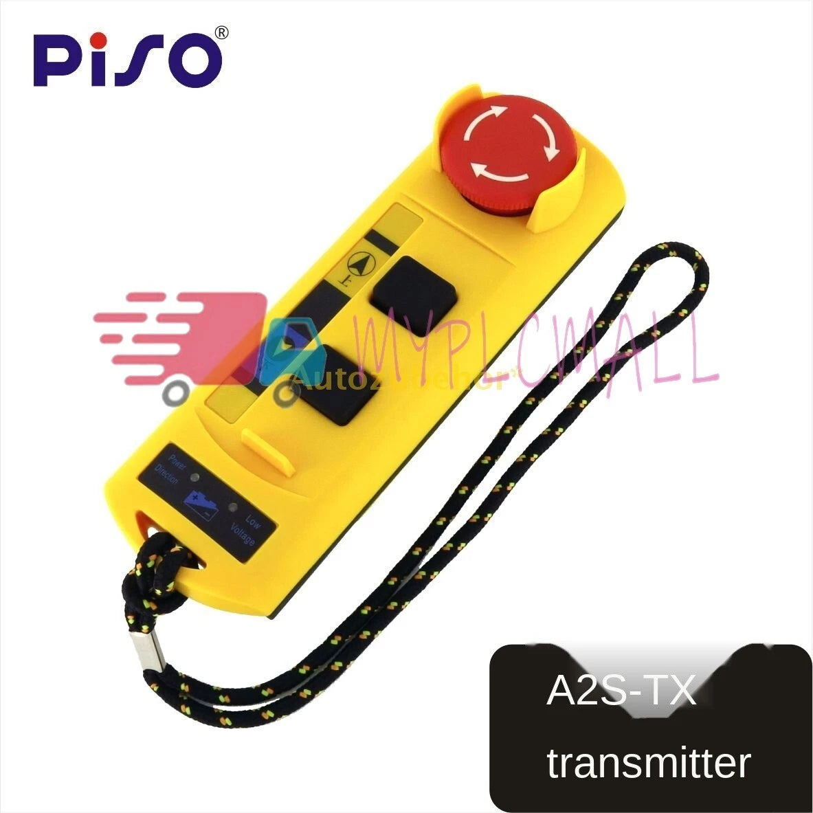 PISO A2S AC36V/220/380V DC24V Industrial Wireless Remote Control For Hoist Crane