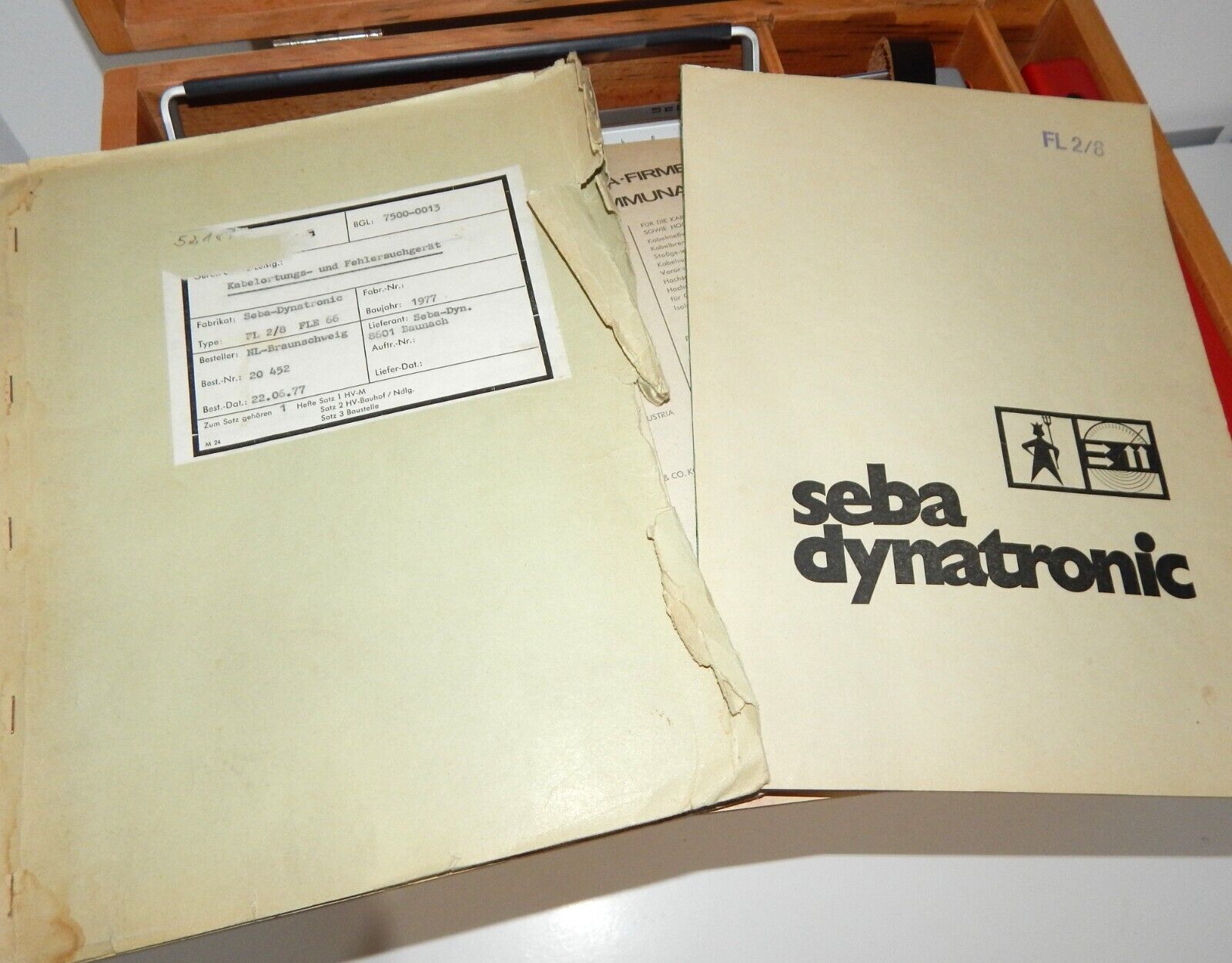 used SEBA DYNATRONIC FLS FLE 66 cable locator - SEBA