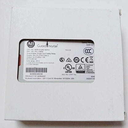 Guardmaster 440RS12R2 Safety Relay GQ - GUARDMASTER