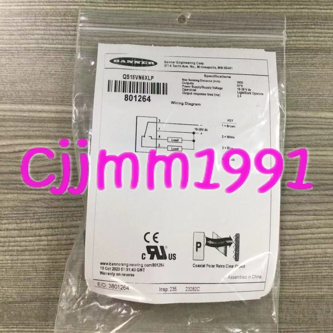 Banner QS18VN6XLP Photoelectric sensor - BANNER