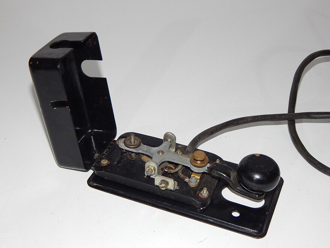 used  Military Morse Code Telegraph Key