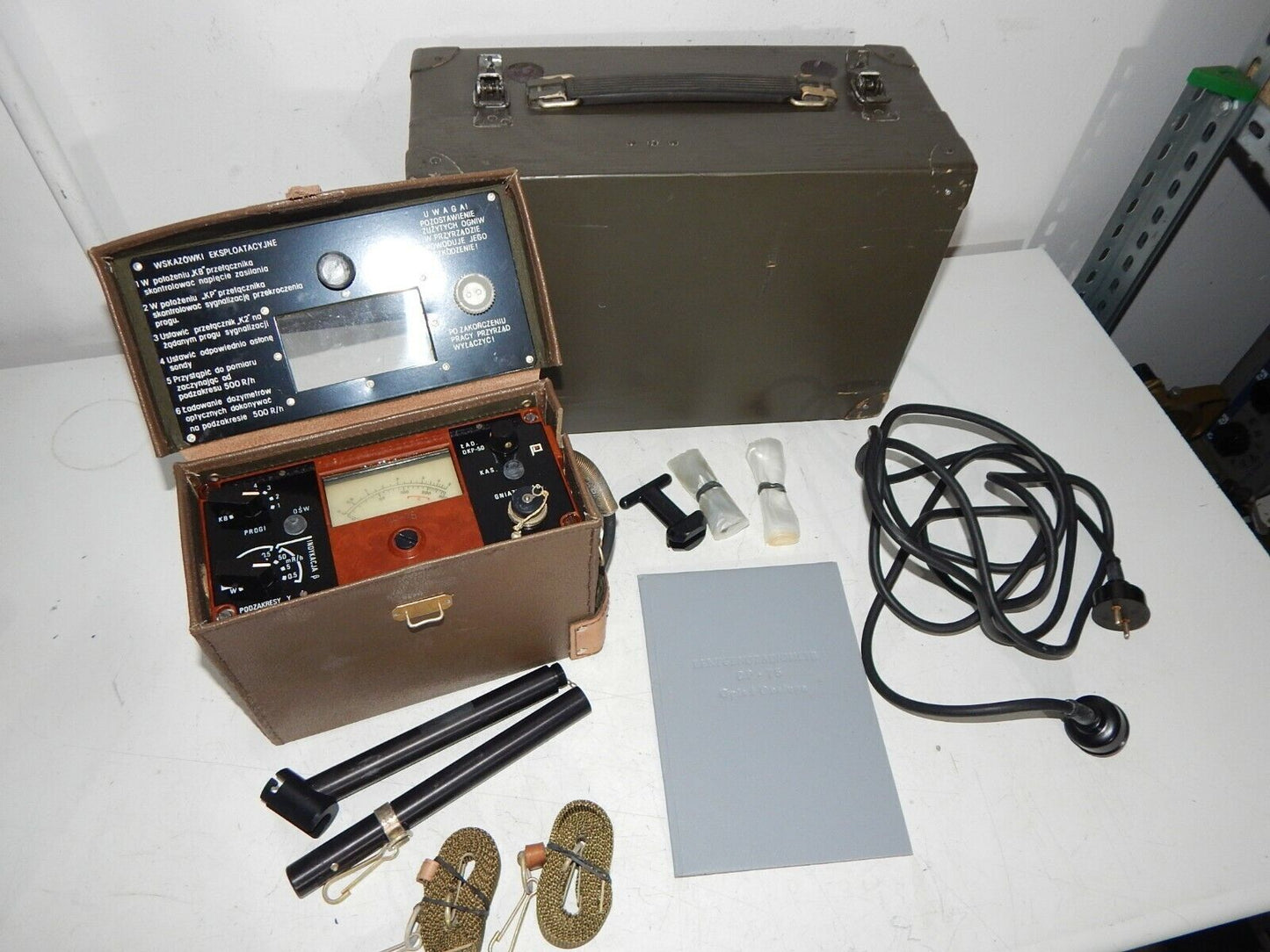 Used X-ray Radiometer DP-75 Geiger Counter - KOEED