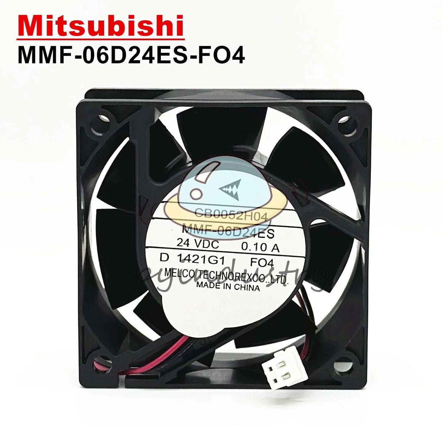 Mitsubishi Yaskawa Inverter Fan CB0052H04 MMF-06D24ES-FO4 24V 0.10A 6025
