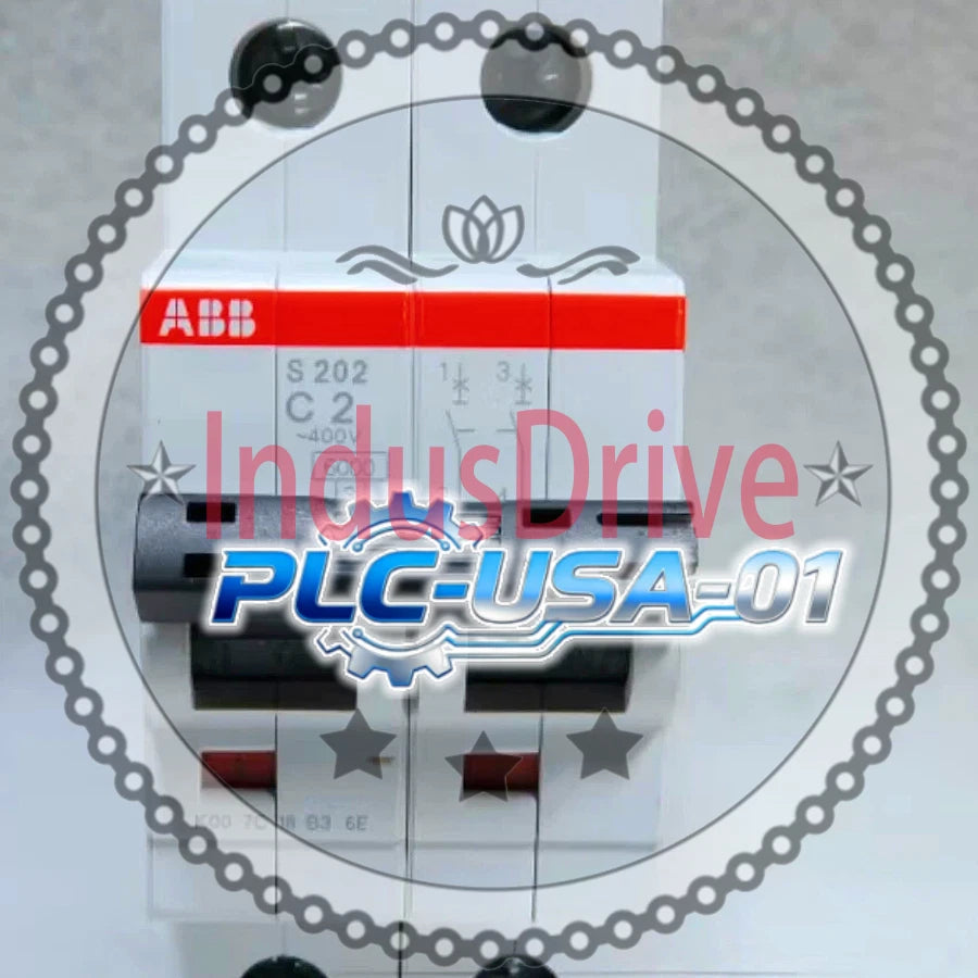 1PC ABB S202-C2 Miniature Circuit Breaker S200-2P-C- 2A Fast Shipping