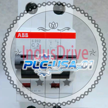 1PC ABB S202-C2 Miniature Circuit Breaker S200-2P-C- 2A Fast Shipping