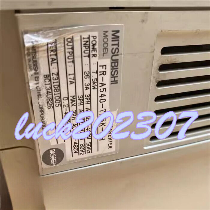 used 1PC Mitsubishi inverter A500 FR-A540-7.5K-CH 7.5KW 380V - MITSUBISHI