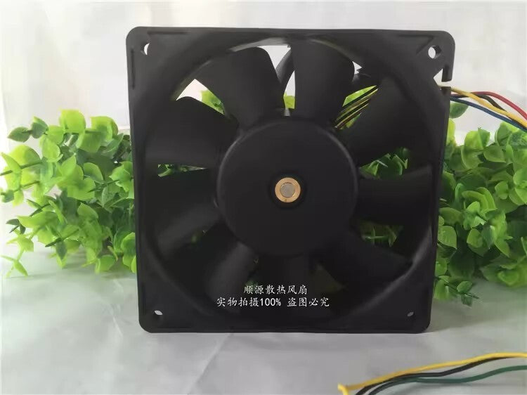 Nidec V34809-35ENT2 DC12V 3.3A 120*120*38MM 4-Wire Silent Cooling Fan