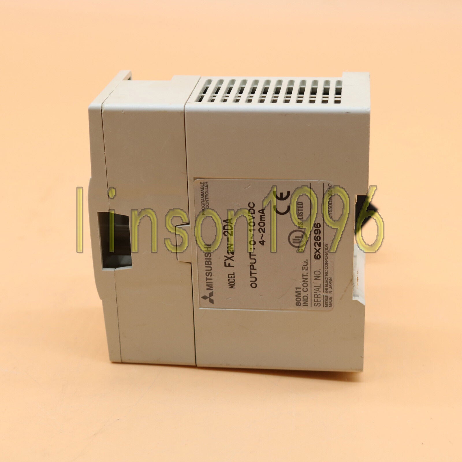 Mitsubishi Melsec PLC FX2N-2DA FX2N2DA Tested Good Condition - MITSUBISHI