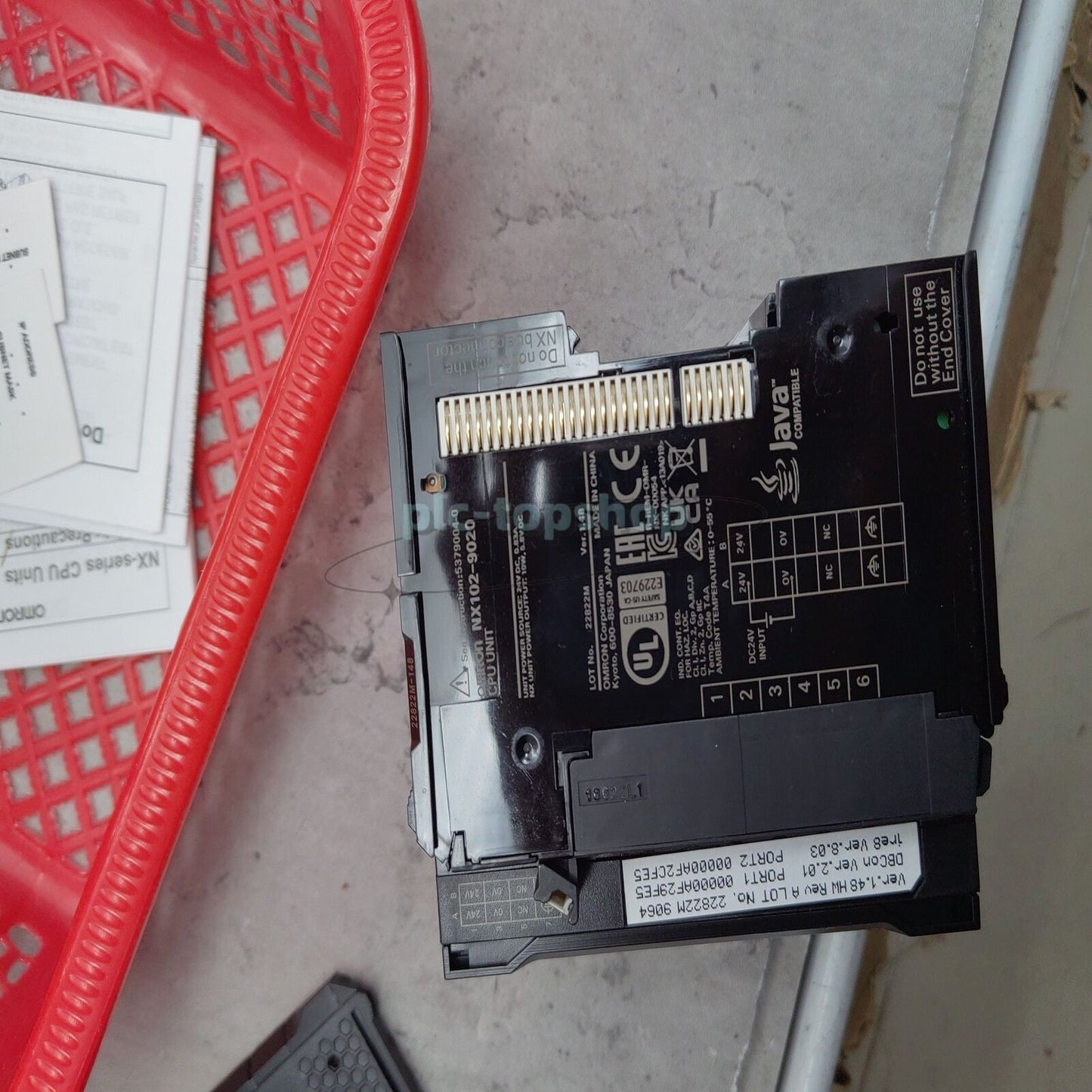 OMRON NX102-9020 CPU Unit - OMRON