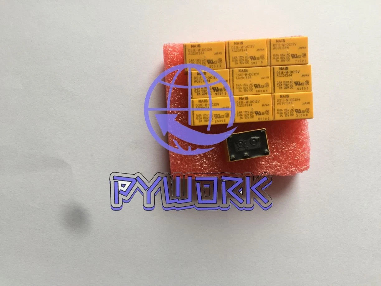 10Pcs NAIS Relay DS1E-M-DC12V DS1EMDC12V Free Shipping *TT~