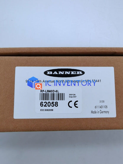 new 1PCS BANNER RP-LM40D-6L in box RPLM40D6L Rope switch - BANNER