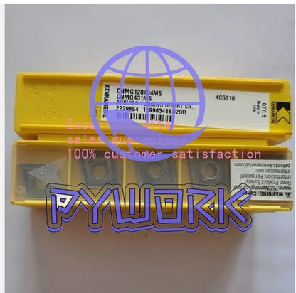 10PCS KC5010 CNMG120404MS CNMG431MS CNC Carbide Inserts Freight Free