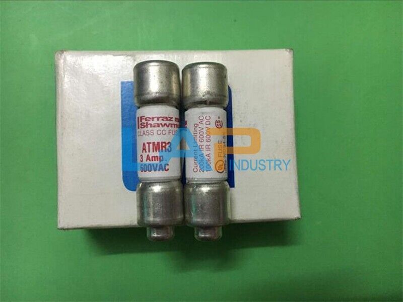 Ferraz Shawmut ATMR3 3A 600VAC Class CC Fuses - 10 PCS Box - FERRAZ SHAWMUT