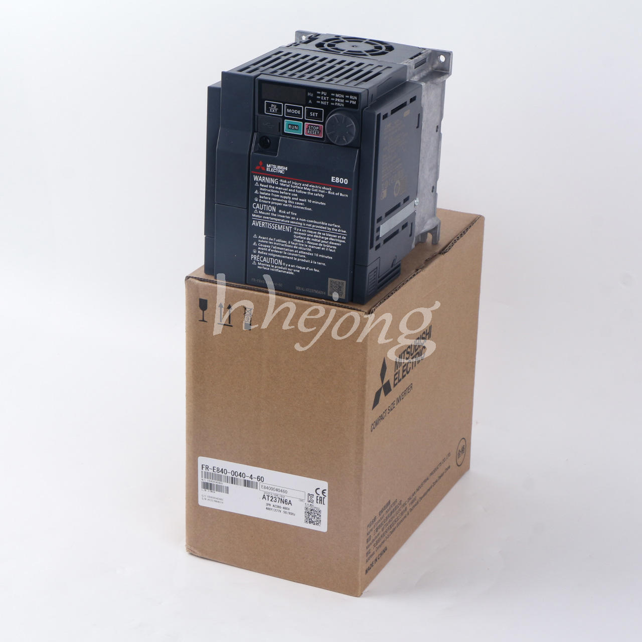 Mitsubishi Inverter FR-E840-0040-4-60 1.5KW - MITSUBISHI