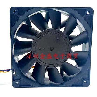 NIDEC V12E48BUM9-53 DC48V 0.81A 12CM 4-Wire High Airflow Axial Cooling Fan