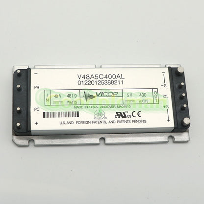 VICOR V48A5C400AL 48V to 5V 400W DC-DC Power Converter Module 1PC*