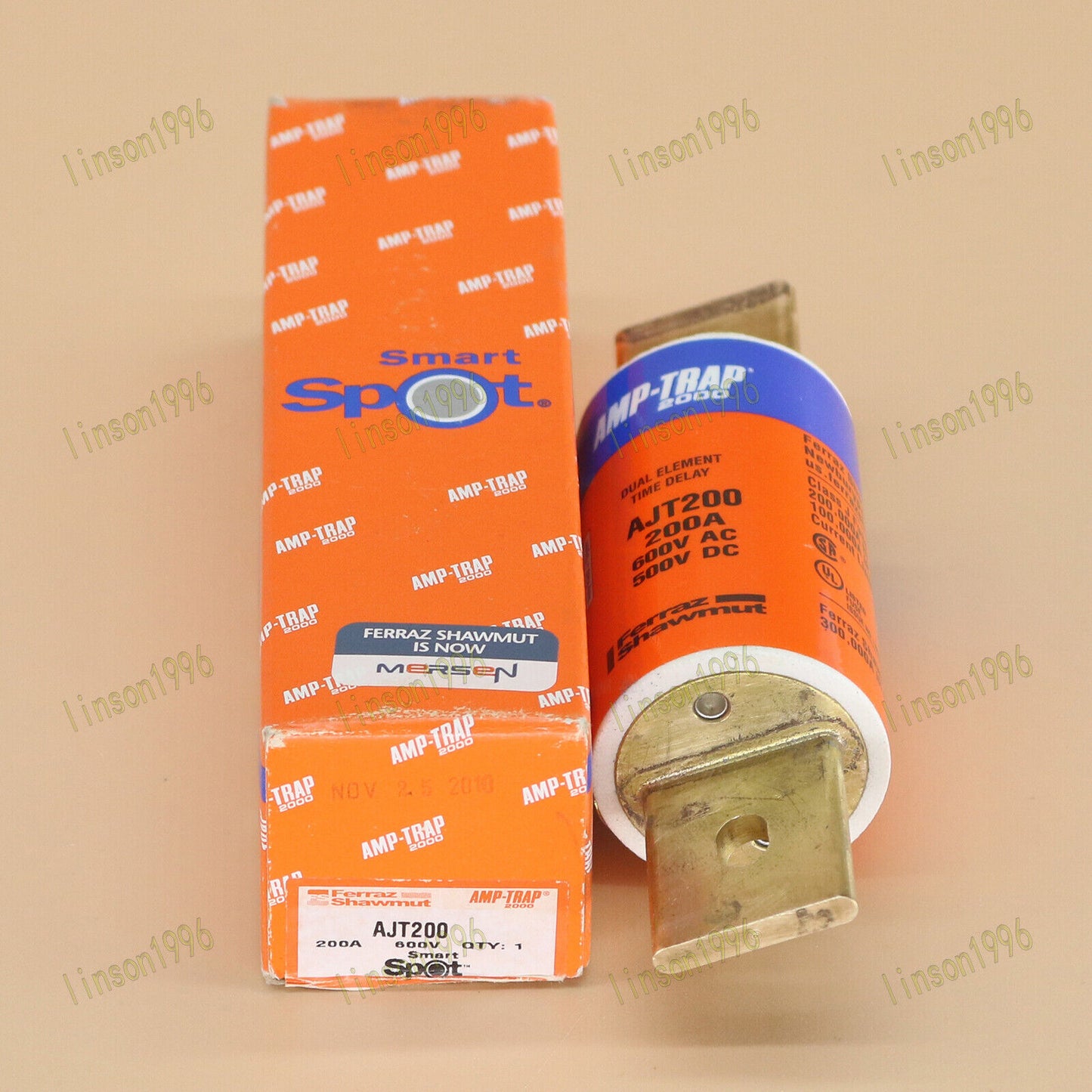 1PC AJT-200A 600Vac Delay Fuse in Box - ELECTROLUX