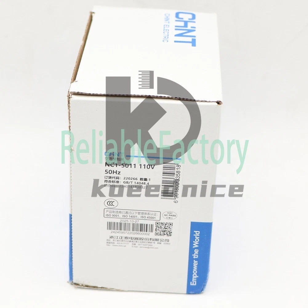 1PCS 50Hz NC15011 NC1-5011 110V Ac contactor