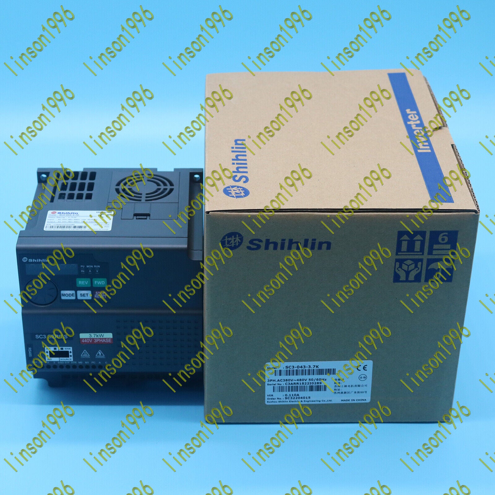 new  For Shihlin SC3-043-3.7K Inverter In Box Fast Shihlin