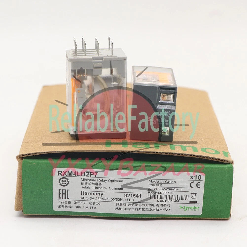 Schneider RXM4LB2P7 Relay Module (10Pcs) @h