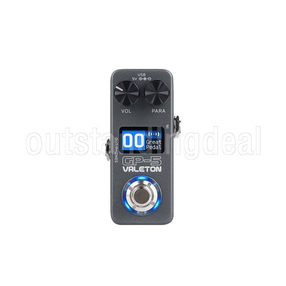 1PC GP-5 Electric Guitar Comprehensive Effects Pedal Bass Sound Card Recording