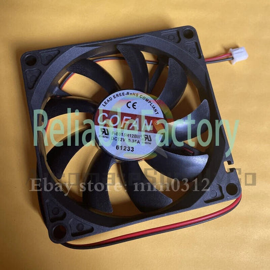 1pcs COFAN F-8015H12BII 12V 0.35A 8cm 80mm Ultra-thin large air volume fan 2pin