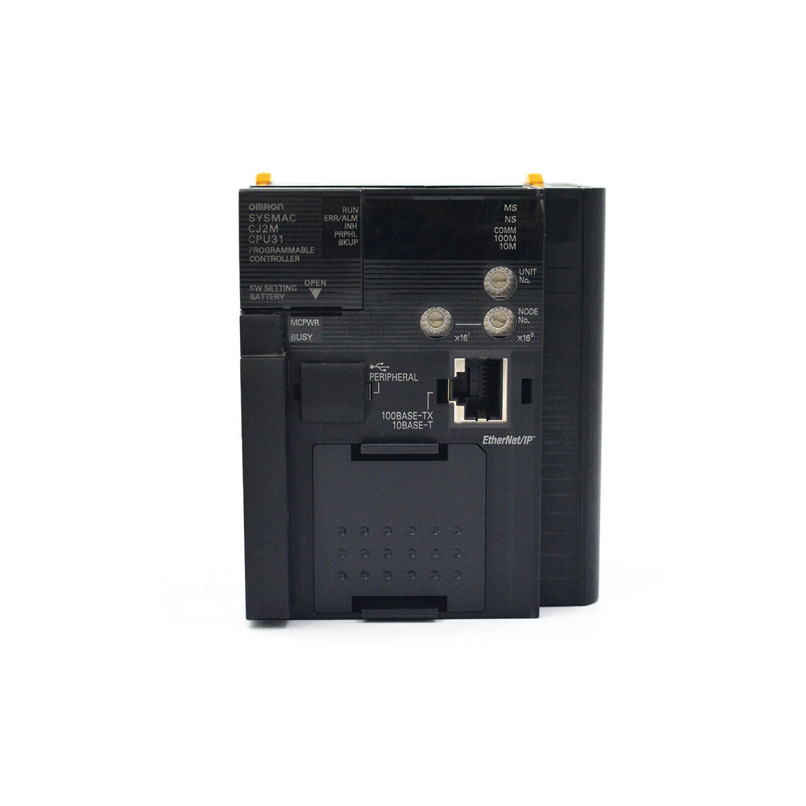 Single Unit CPU Controller CJ2M-CPU31 for Omron PLC Systems - OMRON