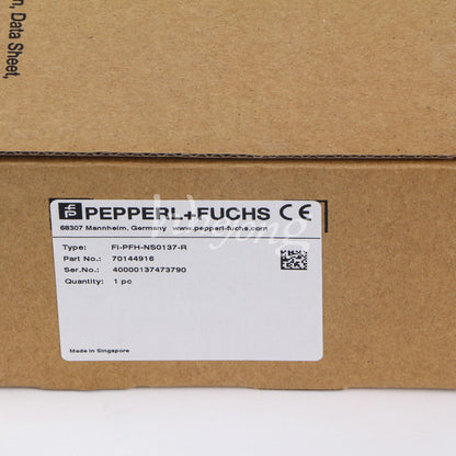 Pepperl+Fuchs Terminal Board P+F FI-PFH-NS0137-R, Compact and Durable - PEPPERL+FUCHS