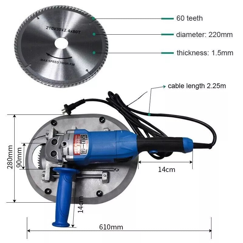 Electric Big Cattle Dehorner 220V 1700W Horn Cutter Saw - KOEEK