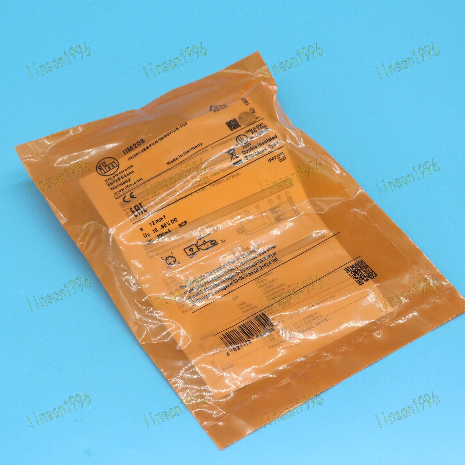 1PC IFM Inductive Sensor IIM208 - IFM