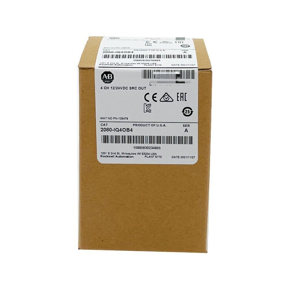 Sealed Allen Bradley 2080-IQ4OB4 NEW 1PC - ALLEN BRADLEY