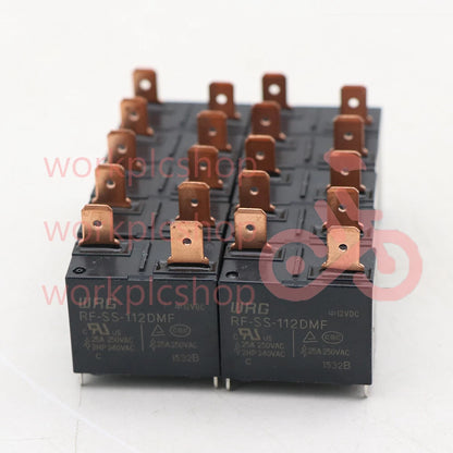 10PCS WRG RF-SS-112DMF 12VDC  Power Relay 4Pins 25A 250VAC