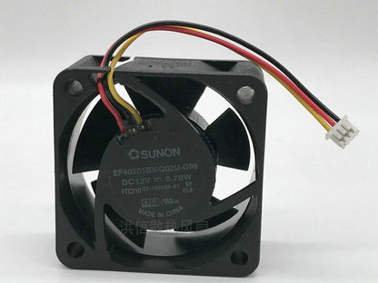 new SUNON EF40201BX-Q02U-G99 12V 0.78W 3-line axial flow cooling fan - SUNON