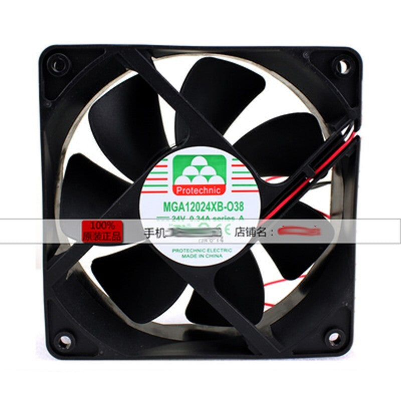 Protechnic MGA12024XB-O38 DC24V 0.34A 12038 Inverter Fan